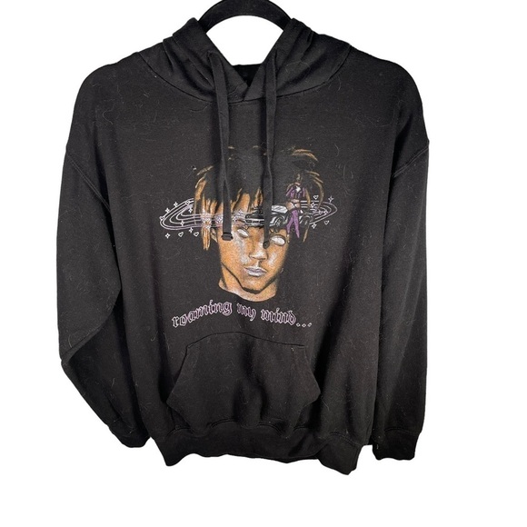 JUICE WRLD ROAMING MY MIND HOODIE SIZE MEDIUM - Picture 3 of 9
